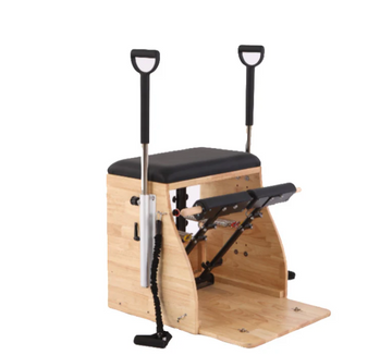 Wood Combo Chair With Handles & Wunda Chair