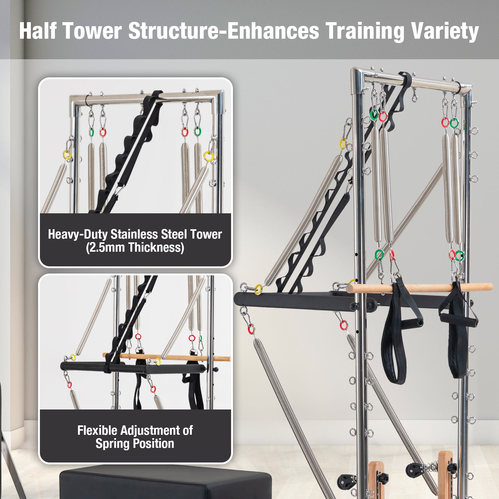 Echo Pilates Reformer with Tower