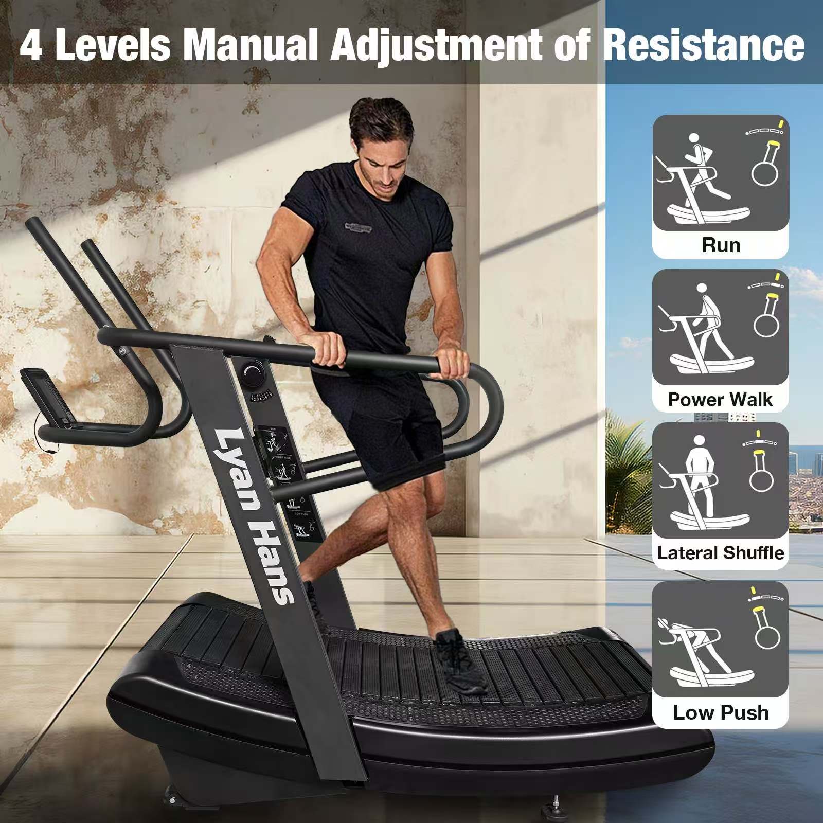 Commercial Curved Treadmill