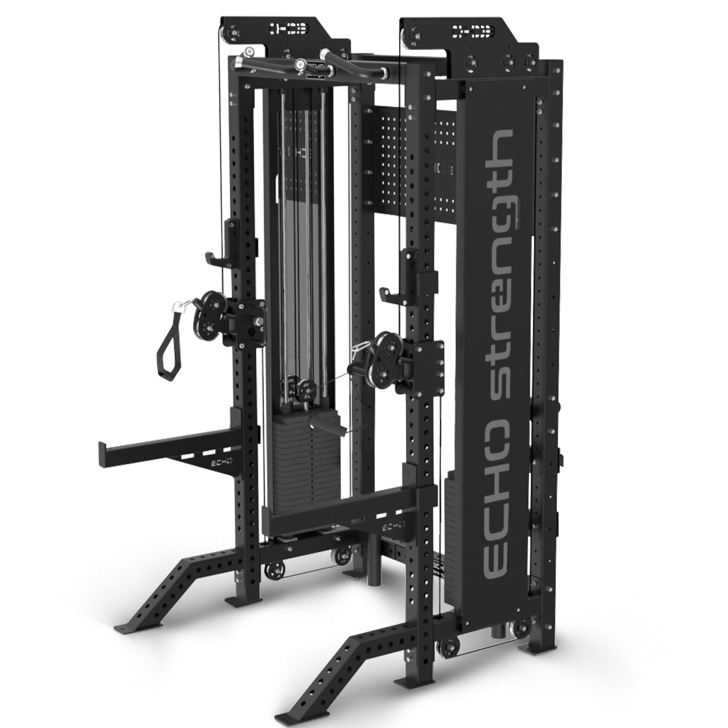 Half Rack Functional Trainer Combo