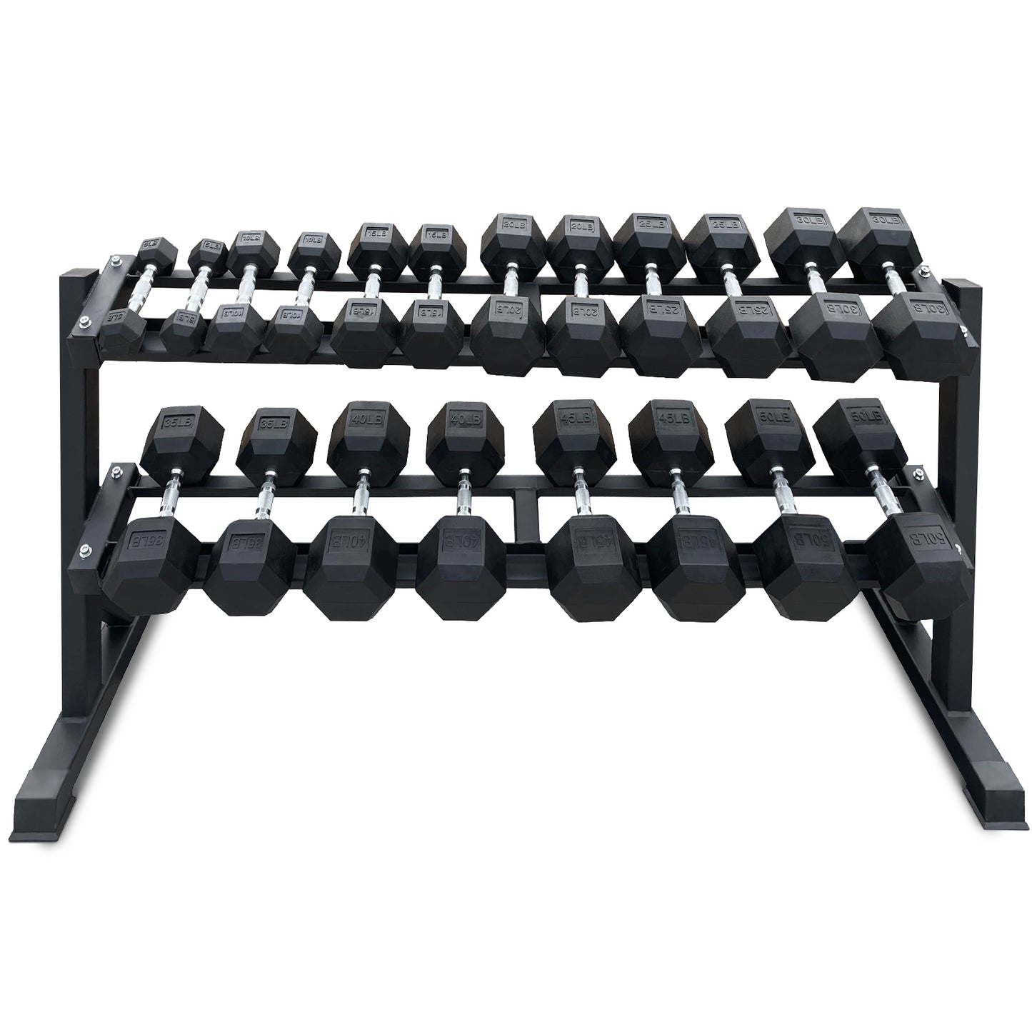 Rubber Hex Dumbbells Sets