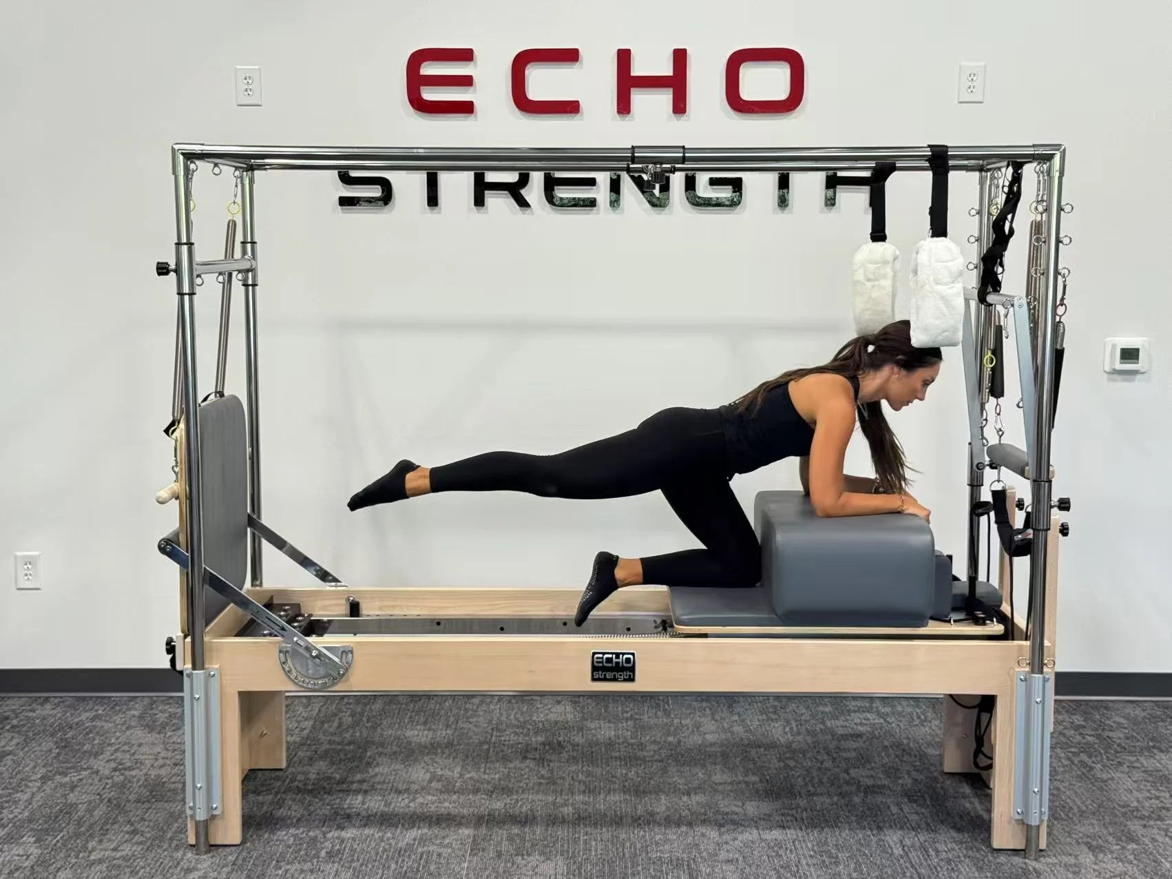 ECHO Pilates 3-in-1 Premium Reformer Trapeze Combo