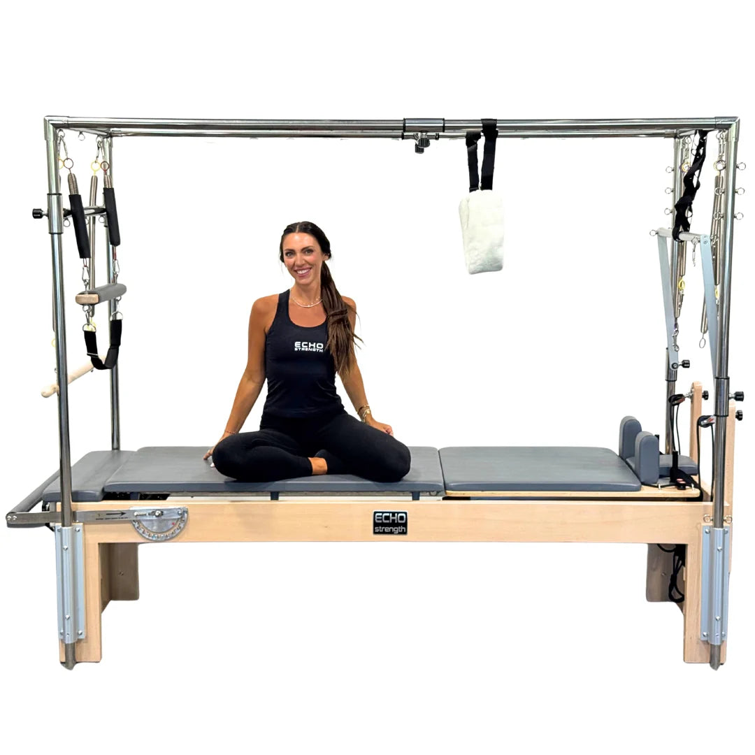 ECHO Pilates 3-in-1 Premium Reformer Trapeze Combo