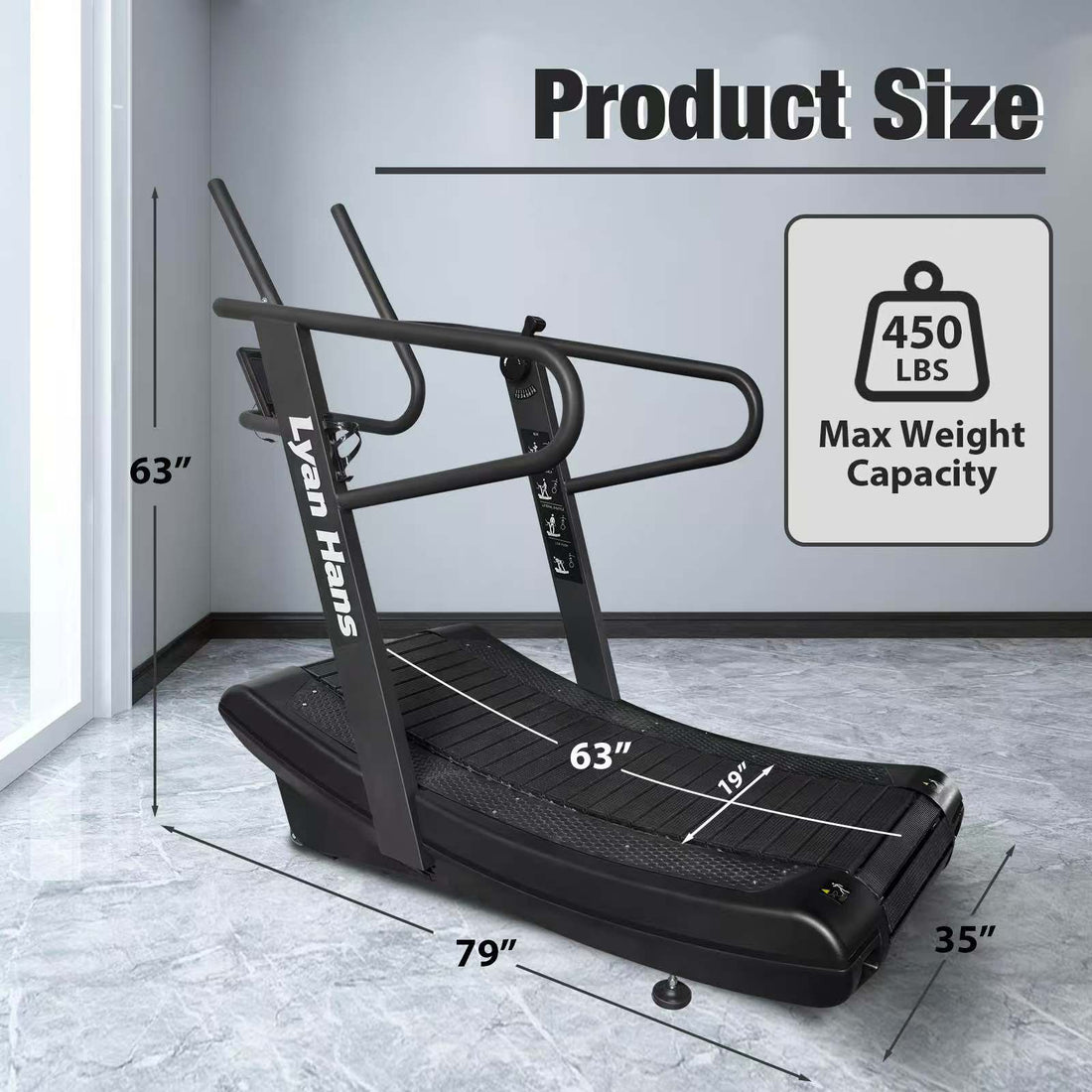 Commercial Curved Treadmill